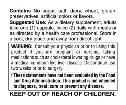Red Yeast Rice +, Citrinin Free - Spring Street Vitamins