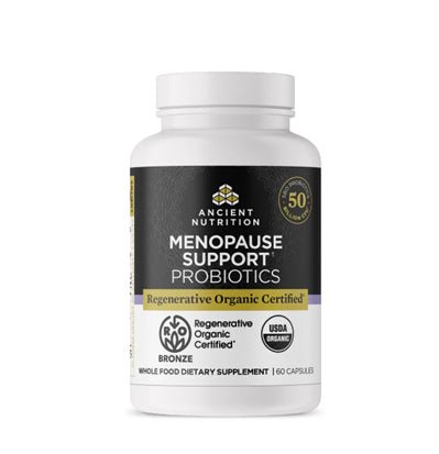 Regenerative Organic Certified™(ROC) Menopause Support Probiotics (50 Billion CFU), 60 Capsules - Spring Street Vitamins