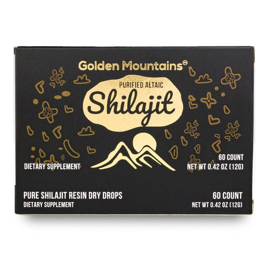 Shilajit Cold Pressed Extract, 60 Tablets - Spring Street Vitamins