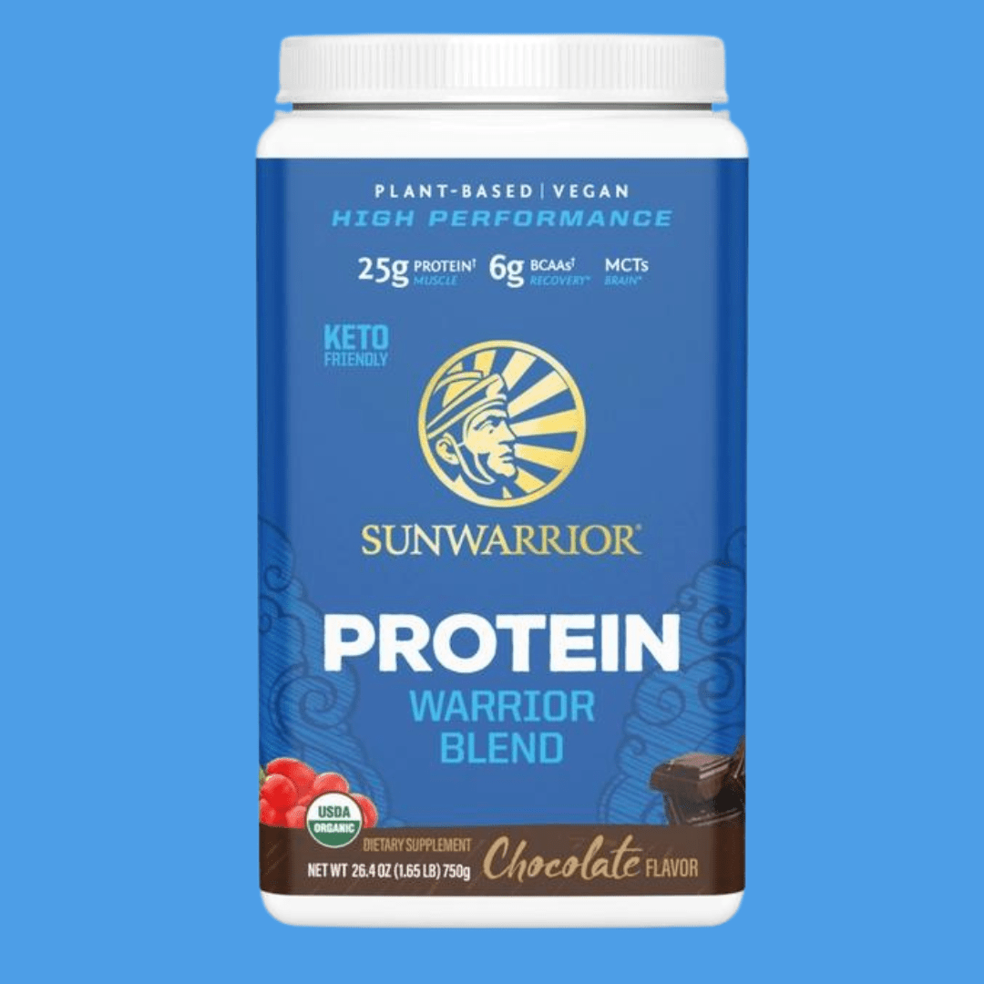 Warrior Blend Chocolate Protein - Plant Protein Powder, 750g - Spring Street Vitamins