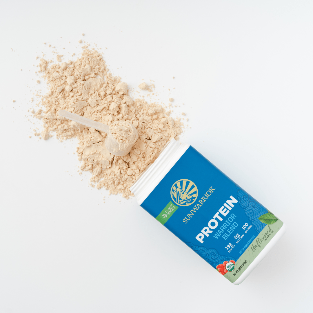 Warrior Blend Unflavored Protein - Plant Protein Powder, 750g - Spring Street Vitamins