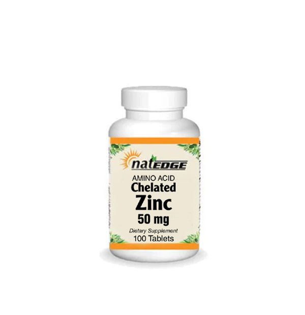 Zinc 50, Amino Acid Chelated - Spring Street Vitamins