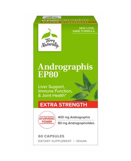 Andrographis EP80™ Extra Strength, 60 Vegetable Capsules - Spring Street Vitamins