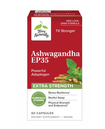 Ashwagandha EP35™ Extra Strength, 60 Vegetable Capsules - Spring Street Vitamins