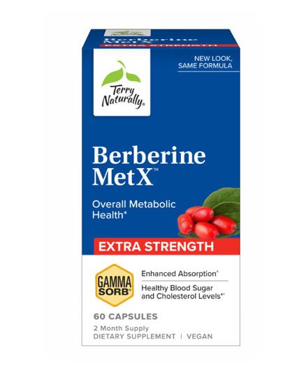 Berberine MetX™ Extra Strength, 60 Vegetable Capsules - Spring Street Vitamins