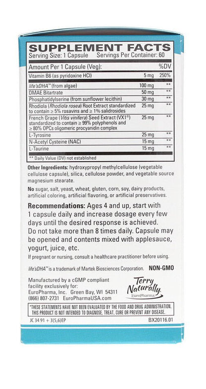 Calm Kids, 60 Vegetable Capsules - Spring Street Vitamins