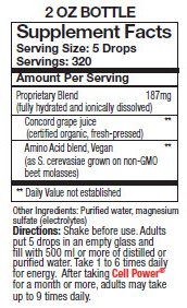 Cell Power Value Size (2 oz. Makes over 140 Quarts) - Spring Street Vitamins