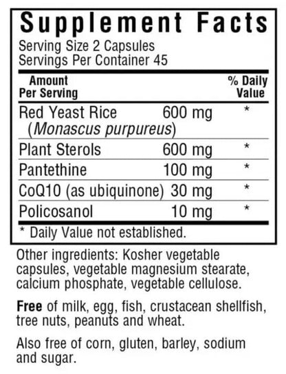 CholesteRice, Cholesterol Formula, 90 VEGETABLE CAPSULES - Spring Street Vitamins