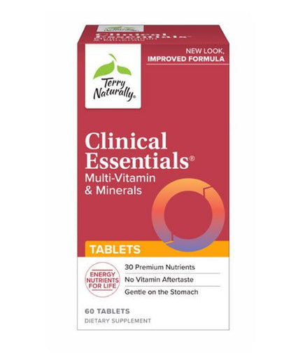 Clinical Essentials Multi-Vitamin & Minerals, 60 Tablets - Spring Street Vitamins