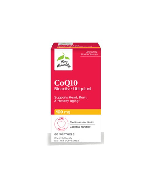 CoQ10 Bioactive Ubiquinol 100mg, 60 Softgels - Spring Street Vitamins
