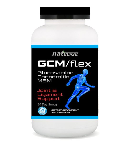 GCM flex: Joint & Ligament Support 450 Capsules | Glucosamine, Chondroitin and MSM - Spring Street Vitamins