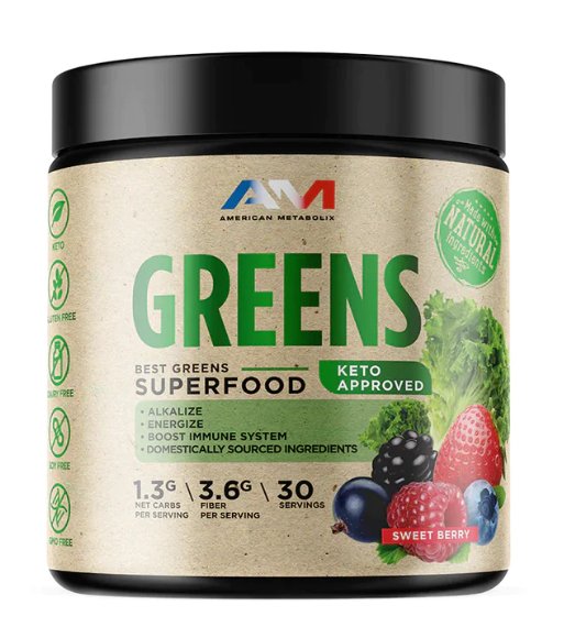 GREENS SUPERFOOD, Sweet Berry Flavor - Spring Street Vitamins