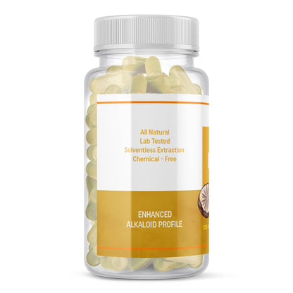 Kava Kava 100% Root, Herbal Supplement, 125 Vegetable Capsules - Spring Street Vitamins