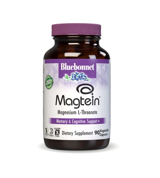 Magtein MAGNESIUM L-THREONATE, 90 VEGETABLE CAPSULES - Spring Street Vitamins
