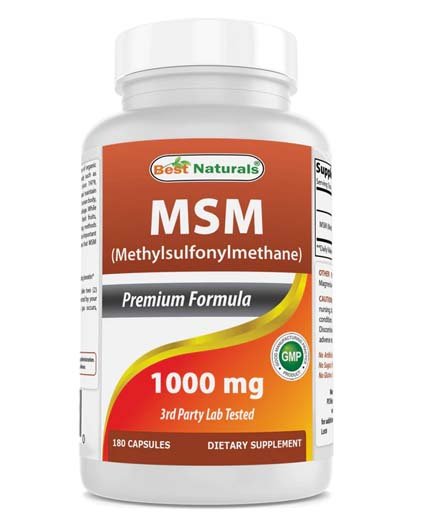MSM 1000 mg 180 Capsules - Spring Street Vitamins