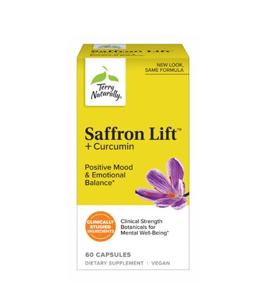 Saffron Lift + Curcumin, 60 Vegetable Capsules - Spring Street Vitamins