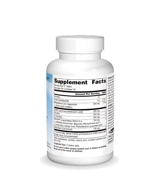 Serene Science Theanine Serene with Relora, 60 Tablets - Spring Street Vitamins